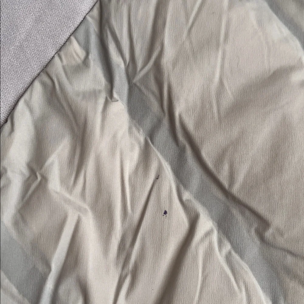 Athleta Puffer Full Zip‎ Jacket No Hood Lavender Gray Size XXS